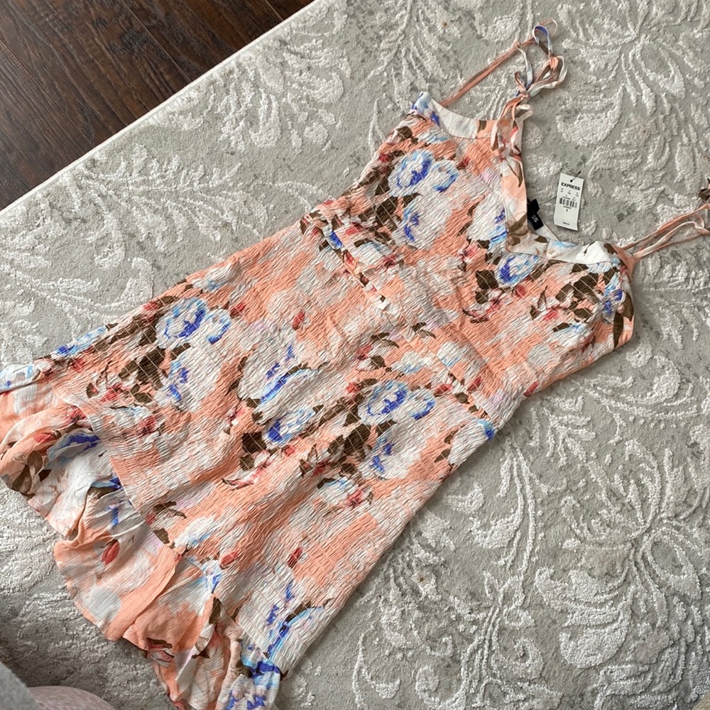 Express smocked dress